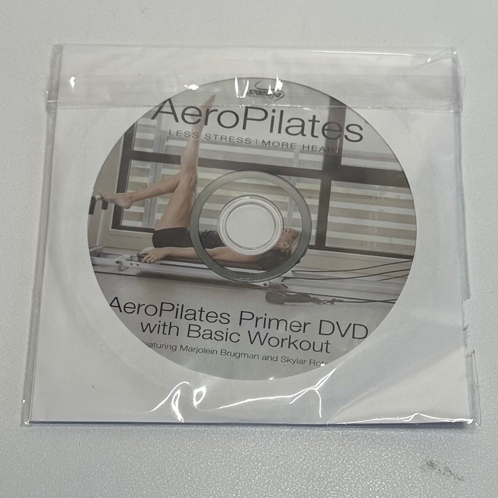 AeroPilates Primer DVD Basic Workout Package Set New 2 Disc